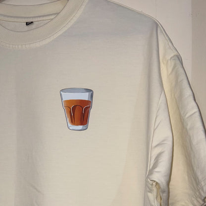 Dil Se Desi, Pet Se Foodie Oversized T-Shirt