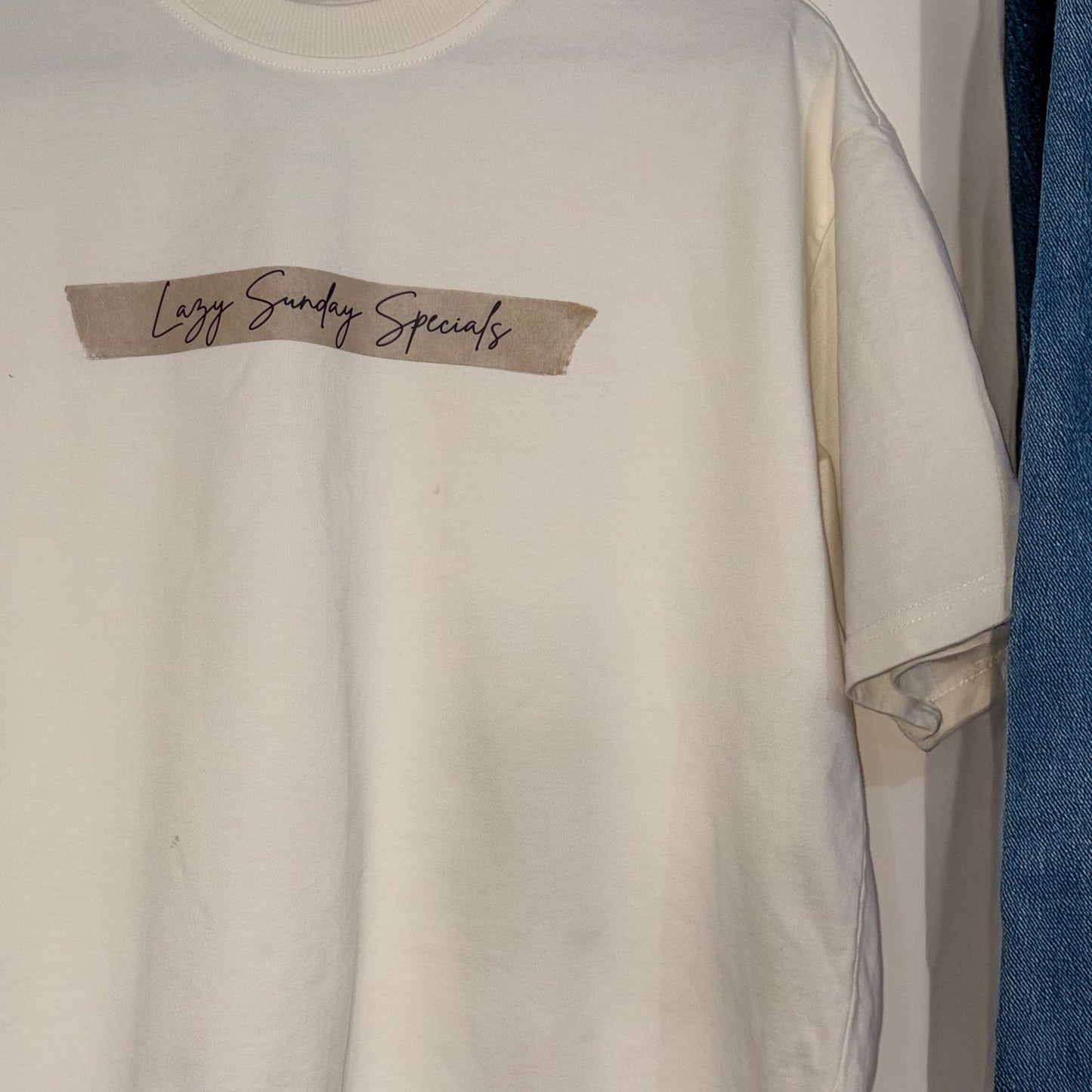 Lazy Sunday Specials Oversized T-shirt