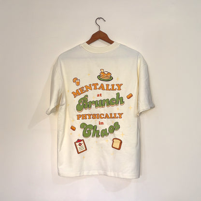 Mentally at Brunch Oversized T-Shirt