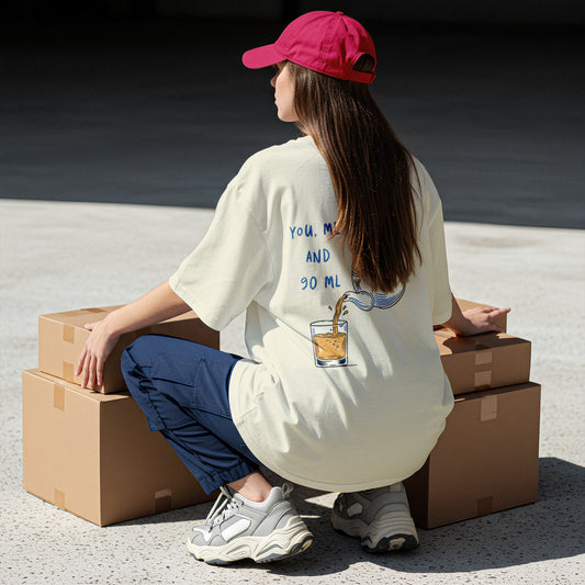 You, Me & 90 ML Oversized T-Shirt
